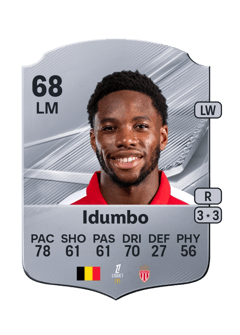 Carte de Stanis Idumbo