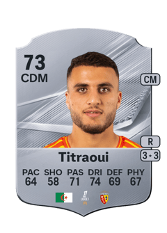 Carte de Yacine Titraoui