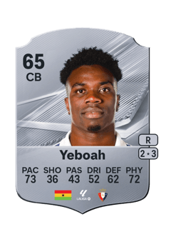 Carte de Rockson Yeboah