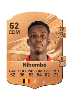 Carte de Samuel Nibombé