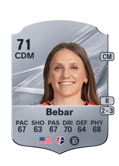 Carte de Hannah Bebar