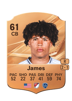 Carte de Ian James