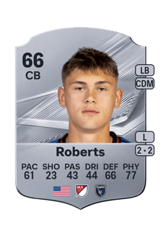 Carte de Reid Roberts