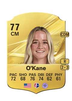 Carte de Katie O'Kane