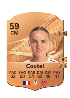 Carte de Charline Coutel