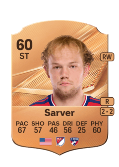 Carte de Samuel Sarver