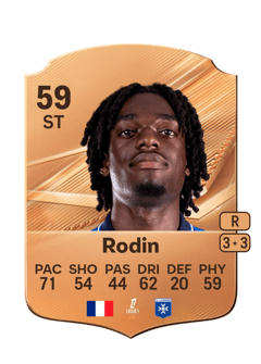 Carte de Ryan Rodin