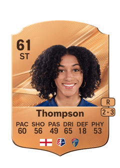 Carte de Lauryn Thompson