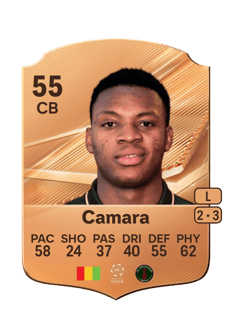 Carte de Mansour Camara