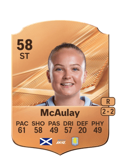 Carte de Mia McAulay