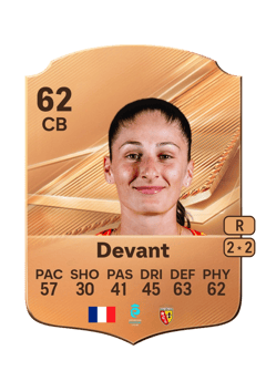Carte de Caroline Devant