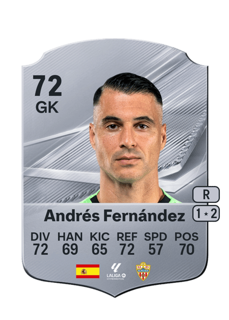 Carte de Andrés Fernández