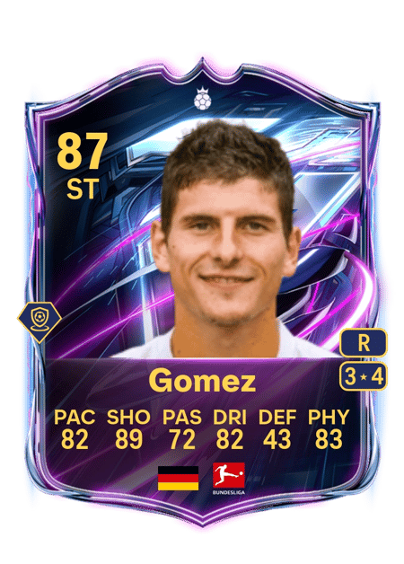 Carte de Mario Gomez