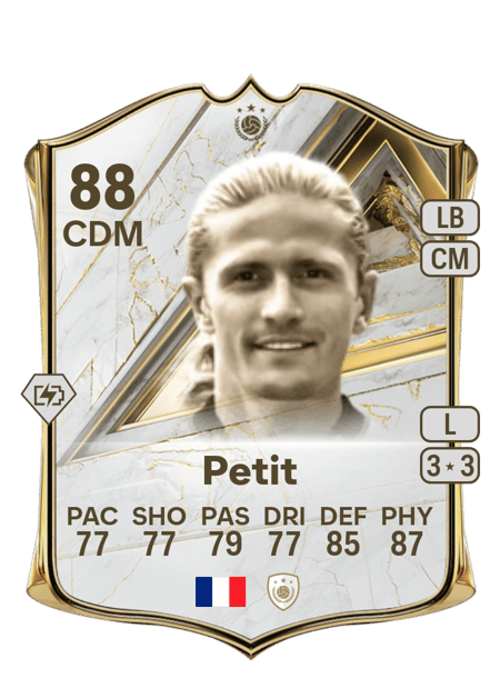 Carte de Emmanuel Petit