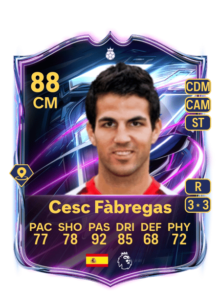 Carte de Cesc Fàbregas
