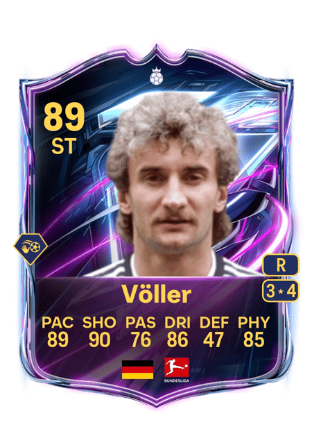 Carte de Rudi Völler