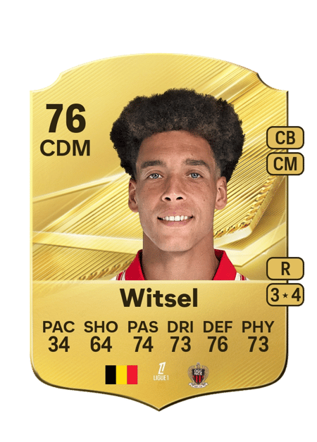 Carte de Axel Witsel