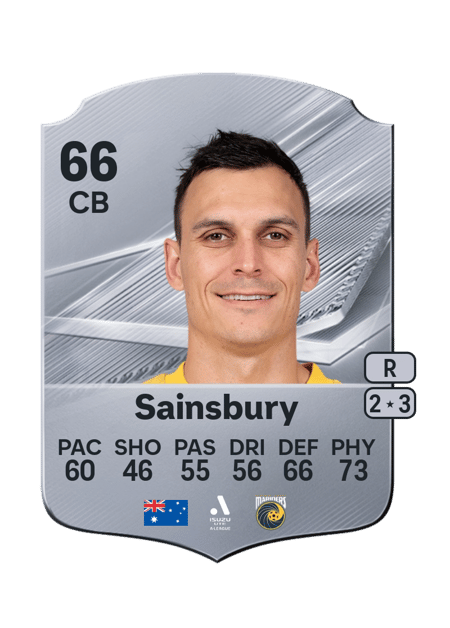 Carte de Trent Sainsbury