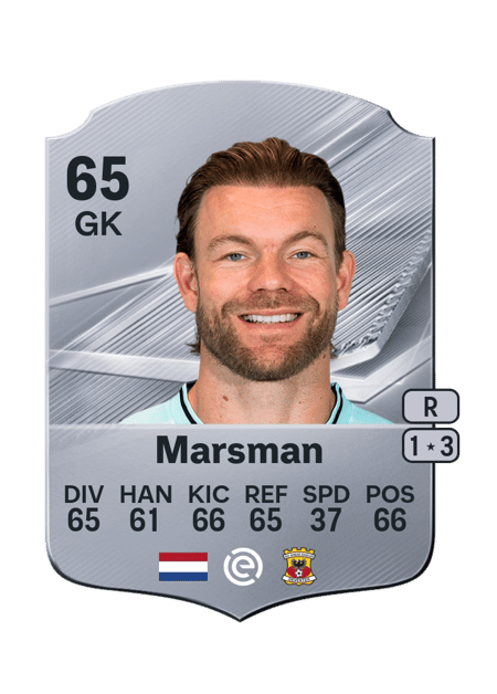 Carte de Nick Marsman