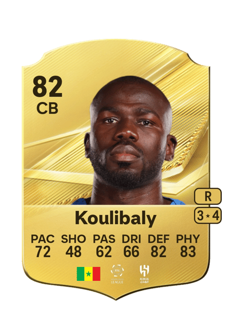 Carte de Kalidou Koulibaly