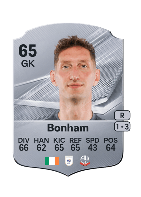 Carte de Jack Bonham