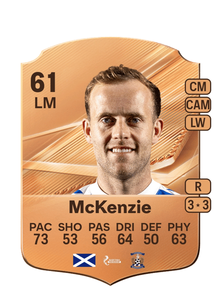 Carte de Rory McKenzie