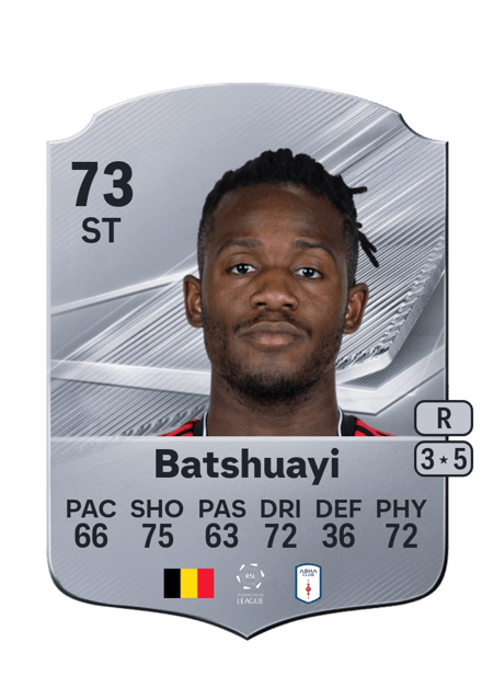 Carte de Michy Batshuayi
