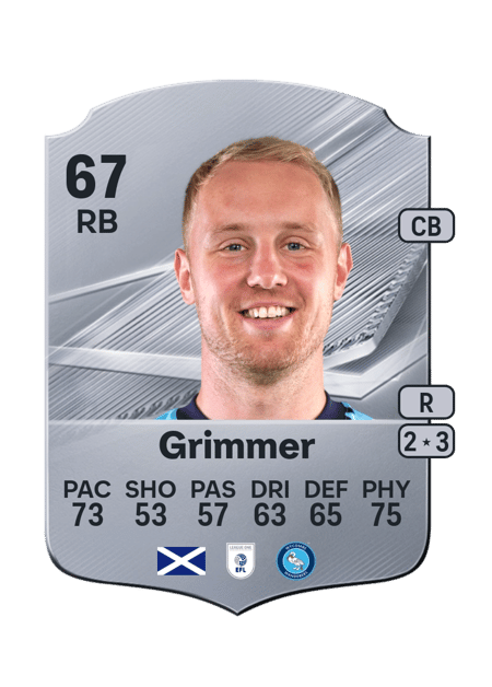 Carte de Jack Grimmer