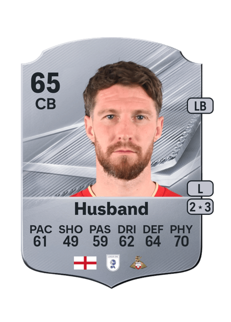 Carte de James Husband