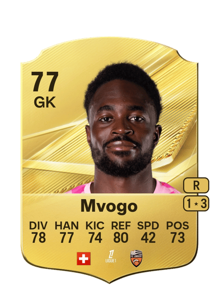 Carte de Yvon Mvogo