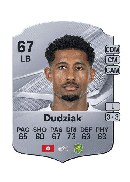 Carte de Jeremy Dudziak
