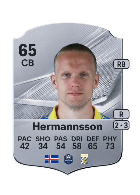 Carte de Hjörtur Hermannsson