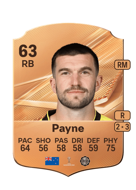 Carte de Tim Payne