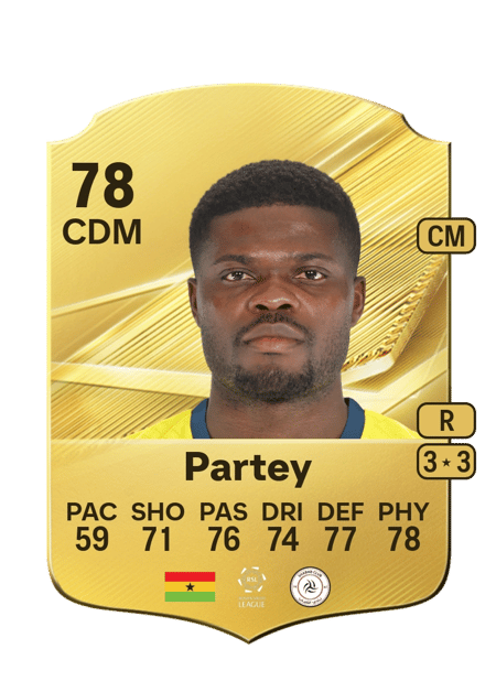 Carte de Thomas Partey