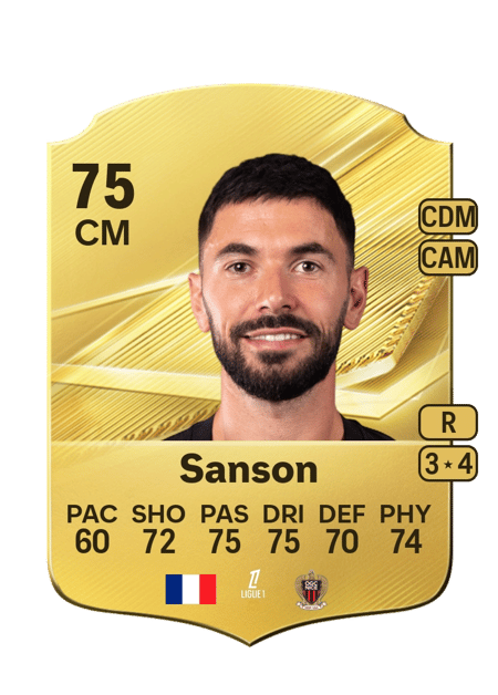 Carte de Morgan Sanson