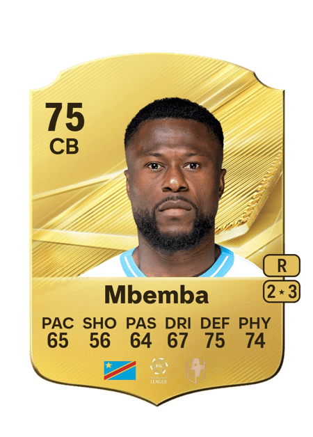 Carte de Chancel Mbemba