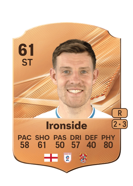 Carte de Joe Ironside
