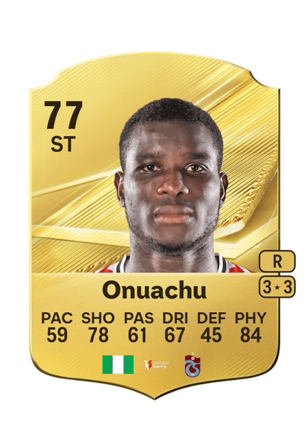 Carte de Paul Onuachu