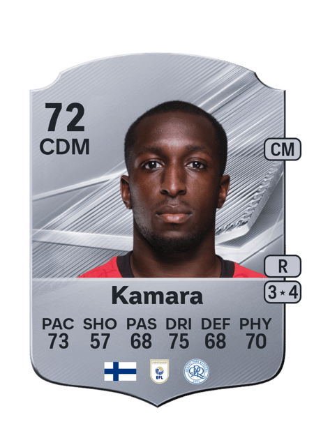 Carte de Glen Kamara