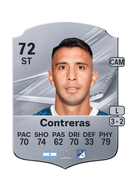 Carte de Rodrigo Contreras