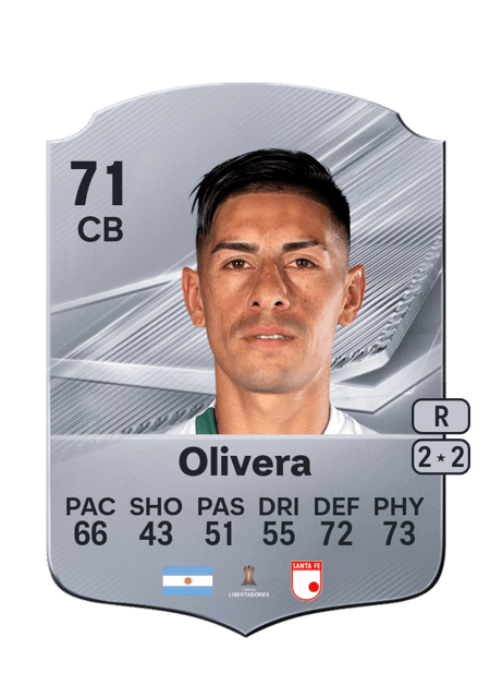 Carte de Emmanuel Olivera