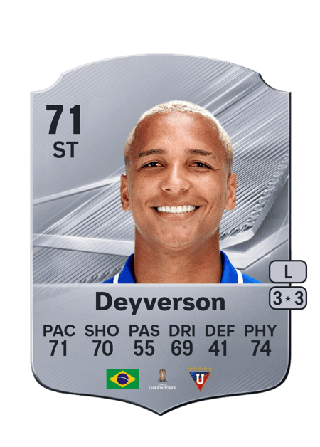 Carte de Deyverson