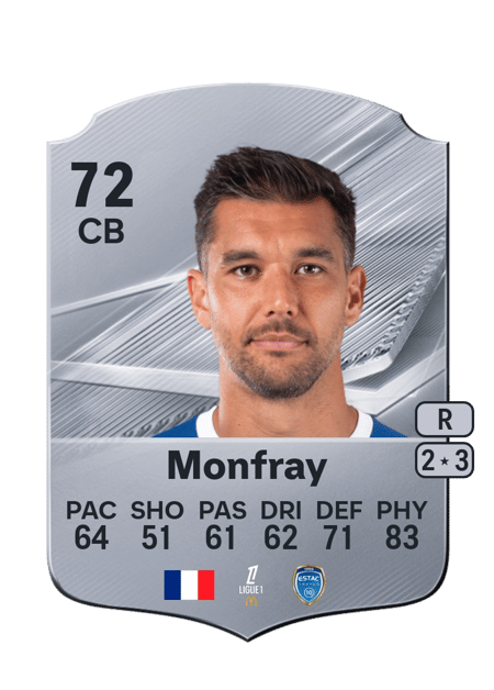 Carte de Adrien Monfray