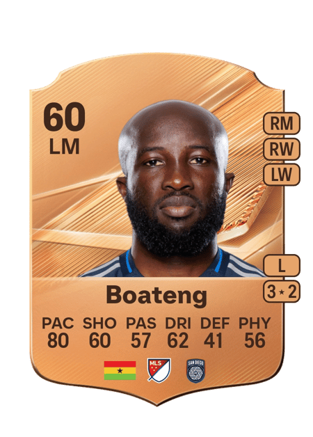 Carte de Emmanuel Boateng