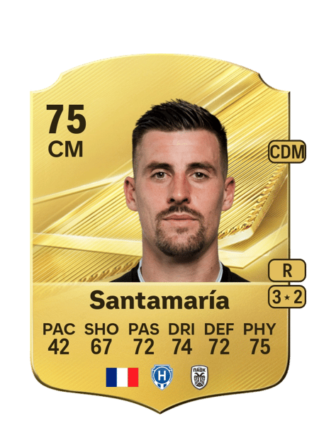 Carte de Baptiste Santamaría