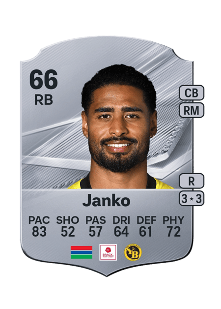 Carte de Saidy Janko