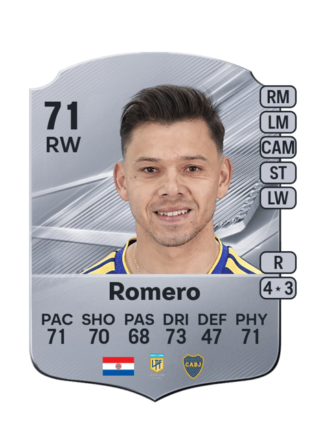 Carte de Ángel Romero