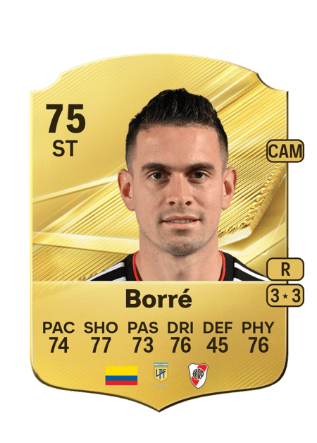 Carte de Rafael Santos Borré
