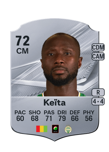 Carte de Naby Keïta