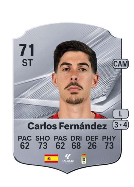 Carte de Carlos Fernández